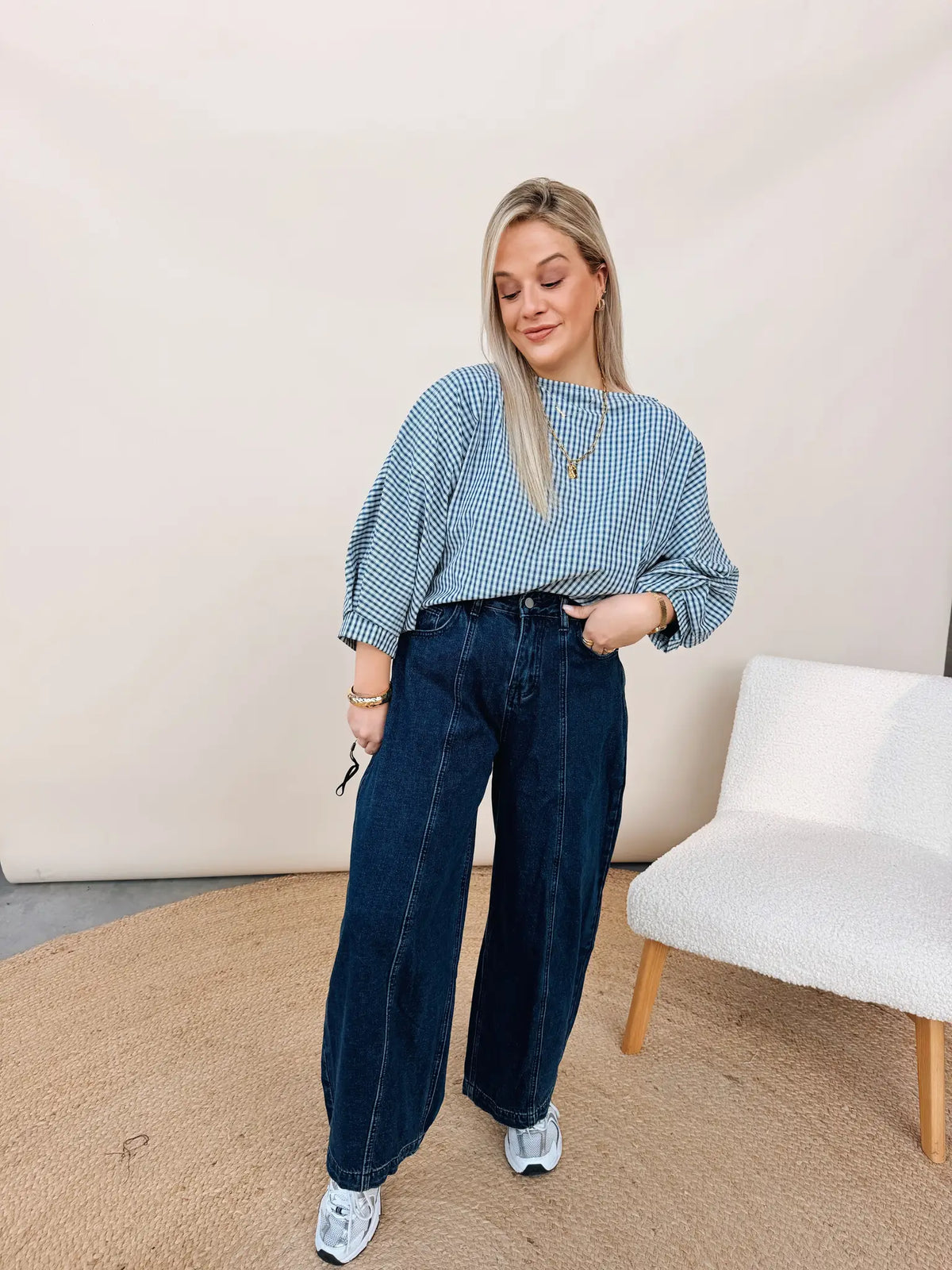 Laurelle Top Navy