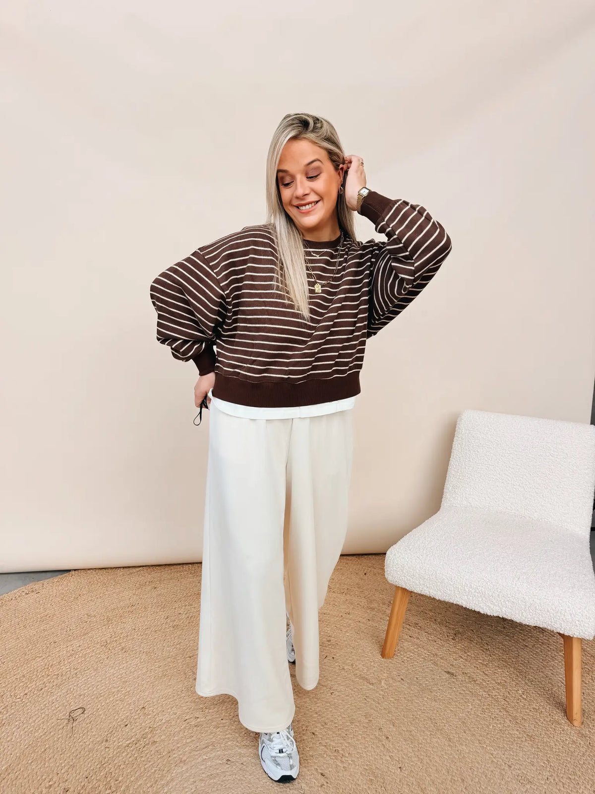 Emilie Sweatshirt Choco