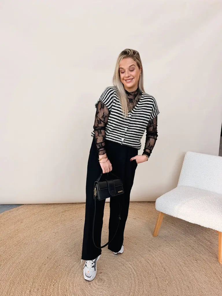 Amandine Knit Zwart