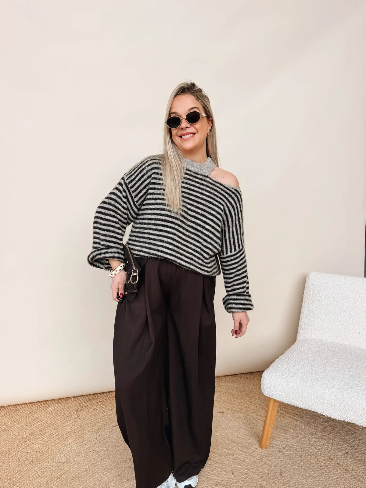Solange Knit Choco