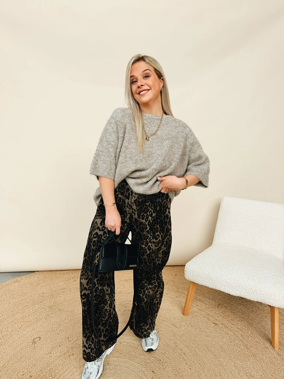 Estelle Leopard Jeans