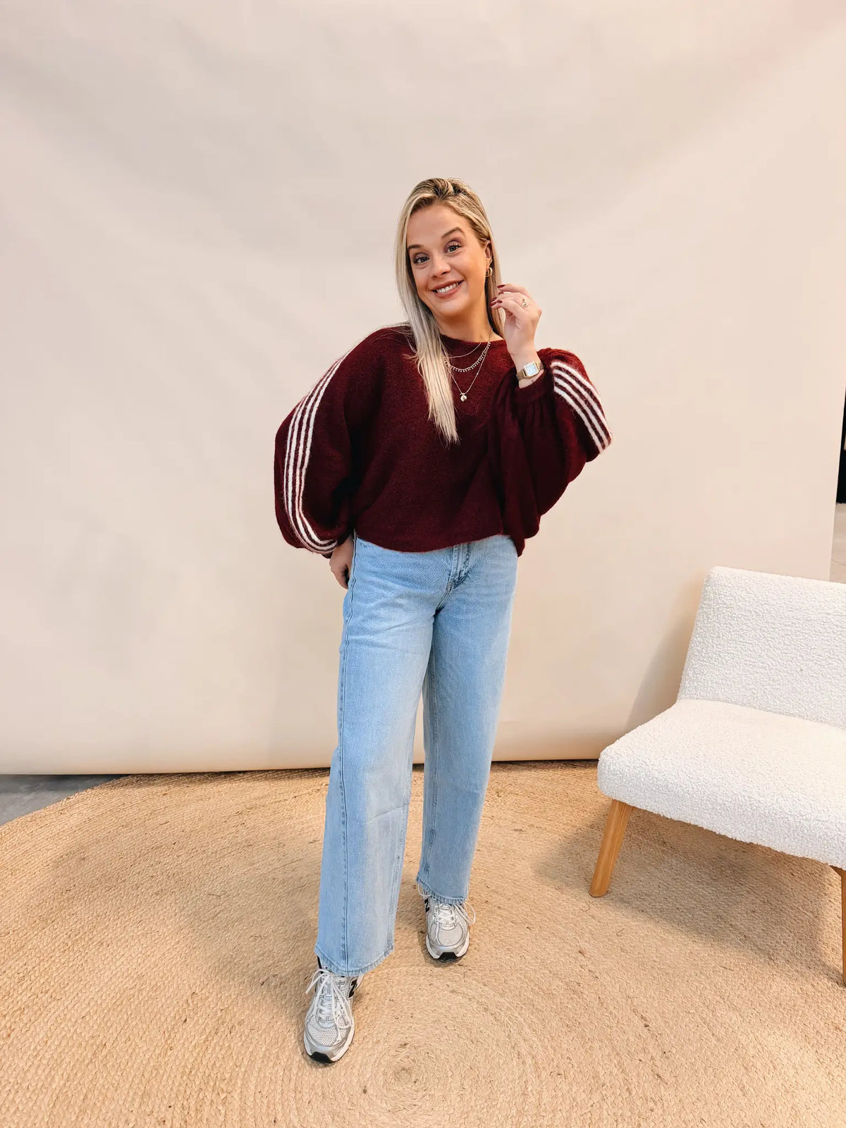 Guusje Knit Bordeaux