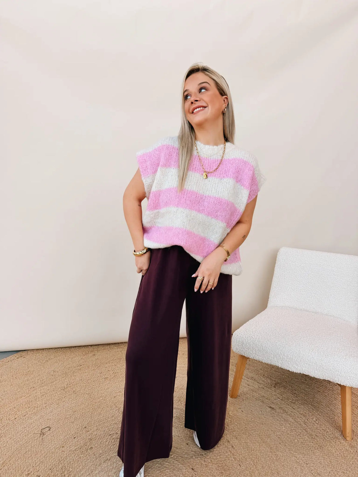 Alix Knit Roze