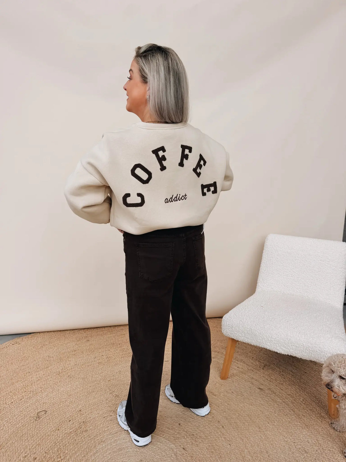 Céleste Barrel Jeans Choco