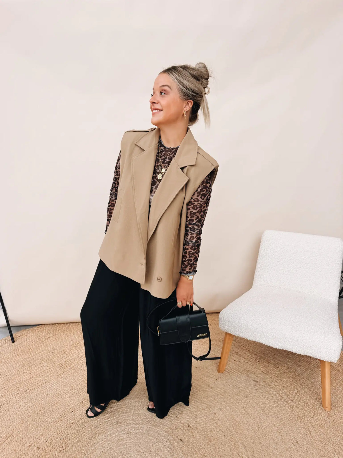 Nuria Pantalon Zwart