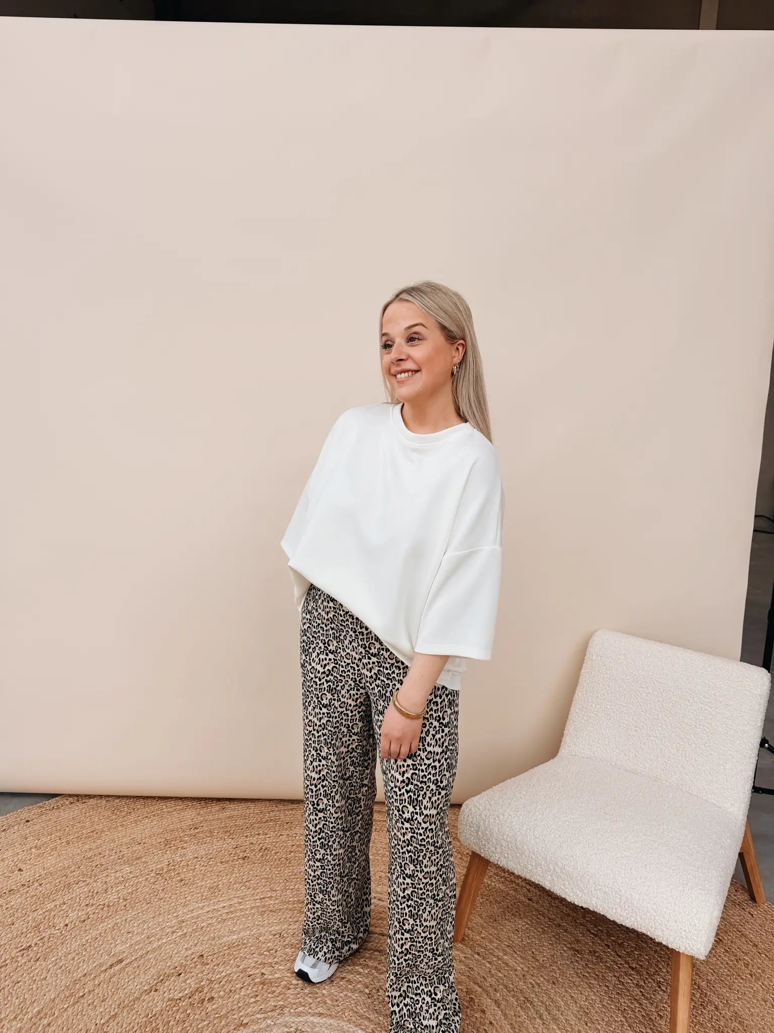 Vieve Leopard Pantalon