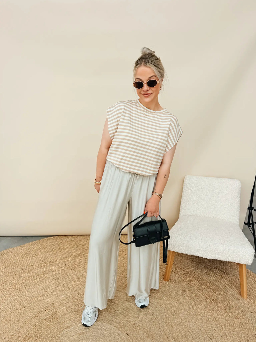Nuria Pantalon Beige