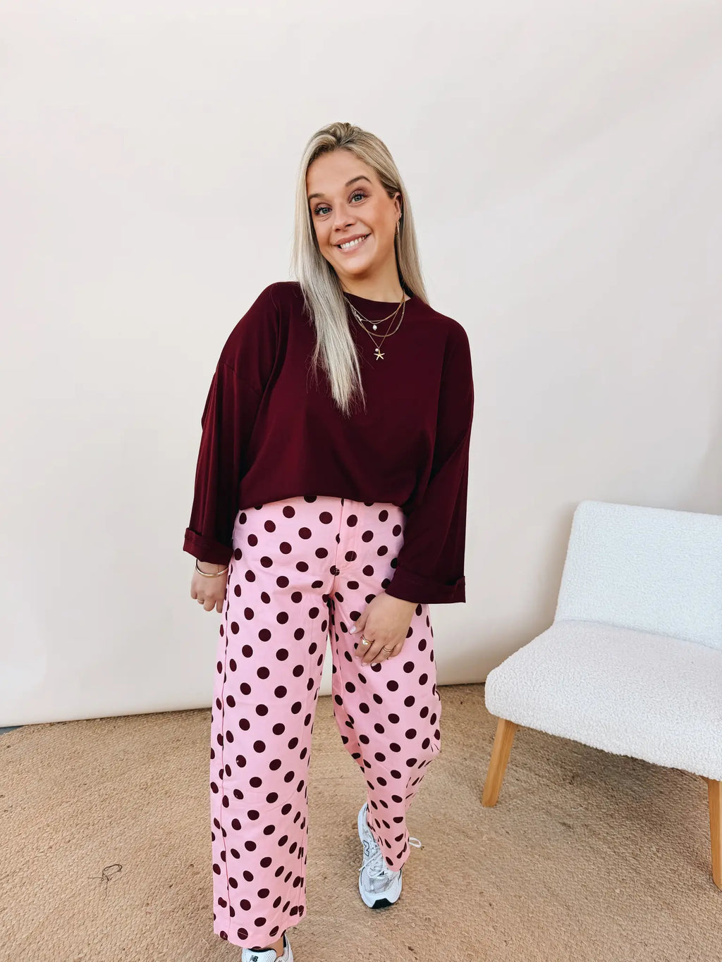 Aurélie Shirt Bordeaux