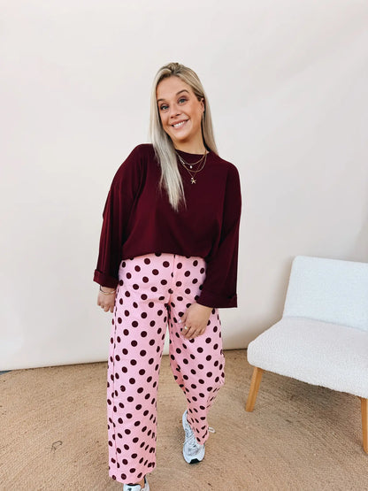 Rosanna Dot Jeans Rose