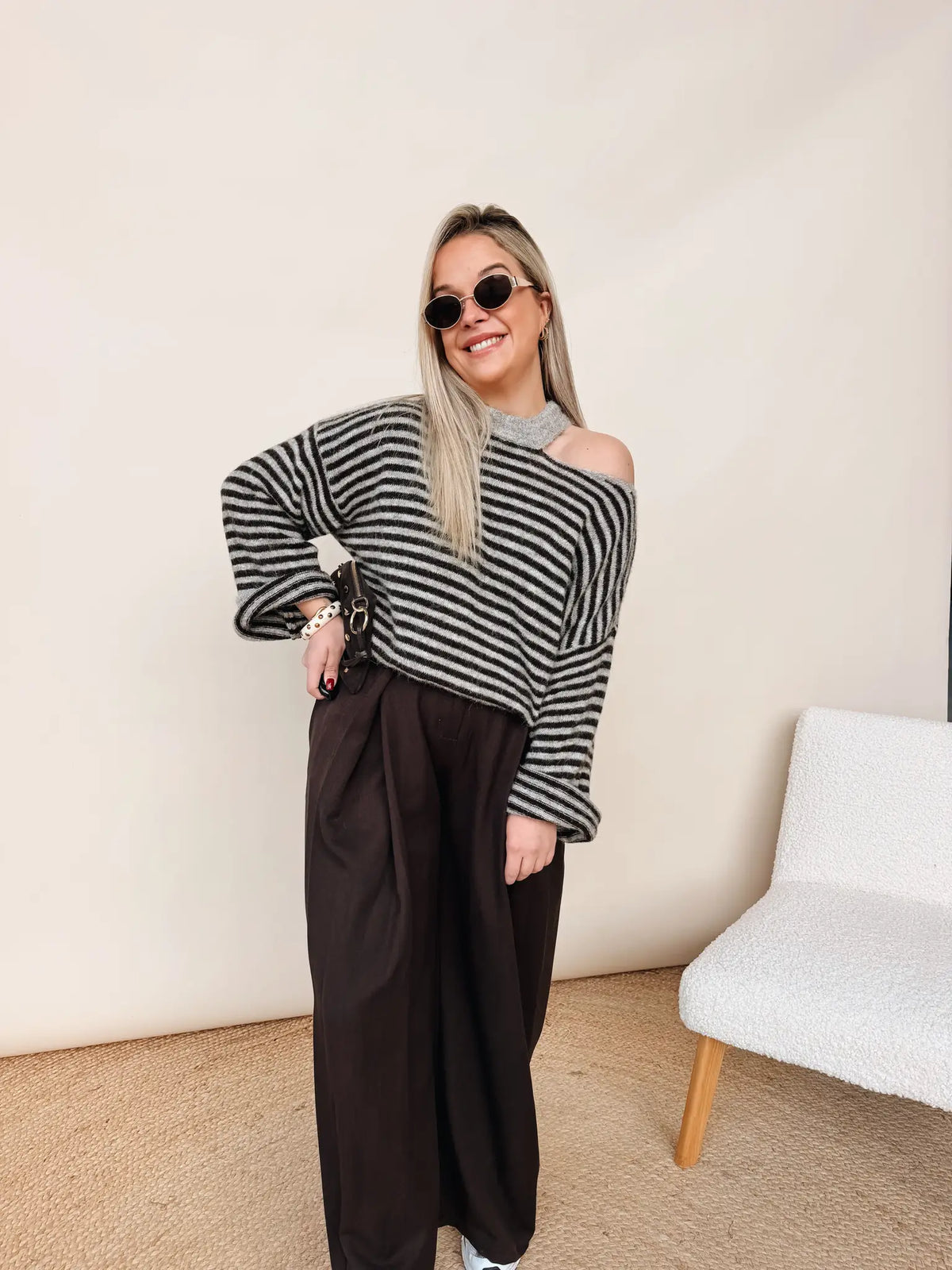 Solange Knit Choco