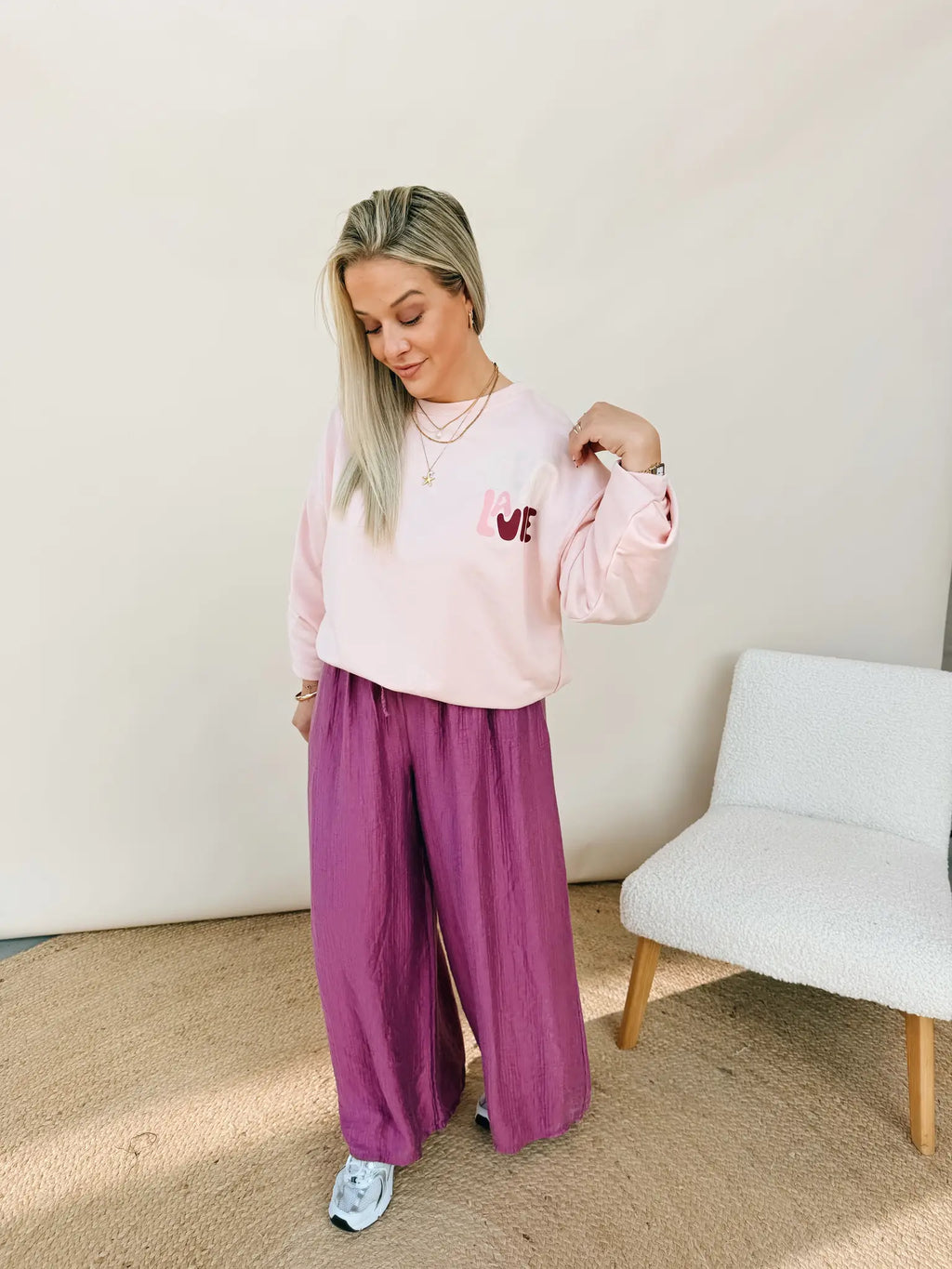 Sweatshirt C'Est La Vie Rose