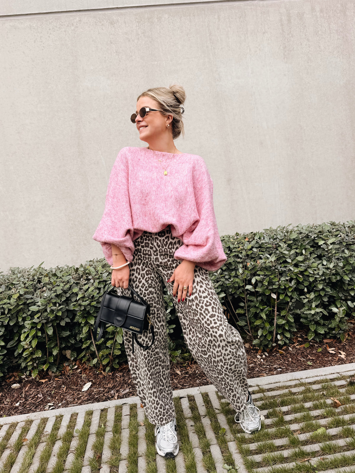 Lisanne Balloon Jeans Leopard
