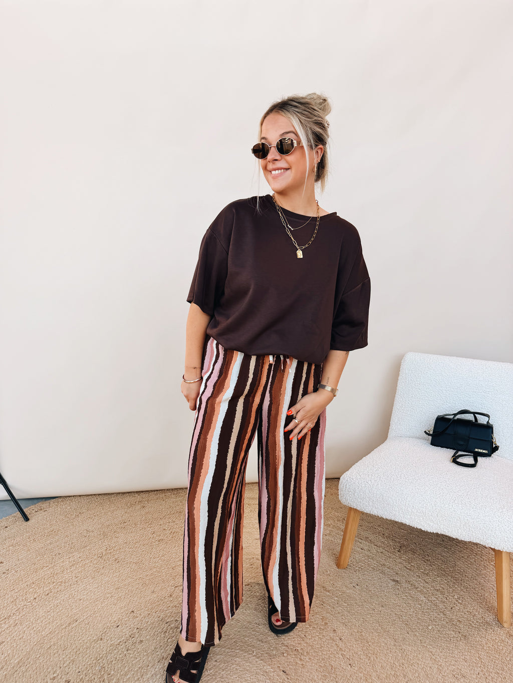 Margueritte Pantalon Choco