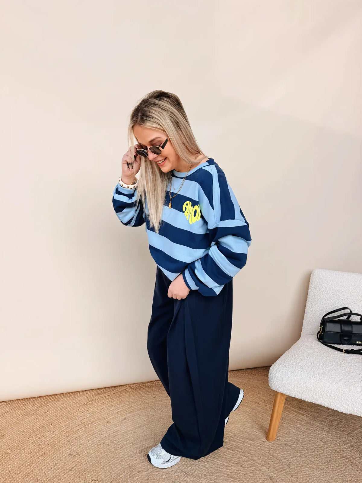 Sweatshirt Amor Club Navy