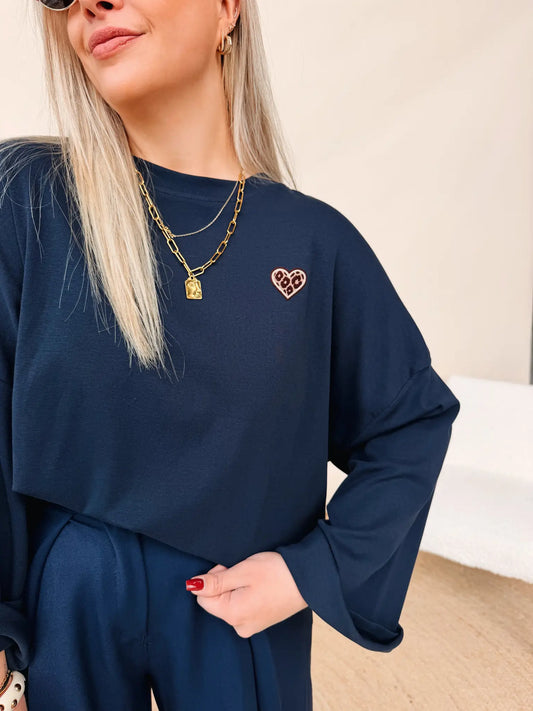 Leona Shirt Navy