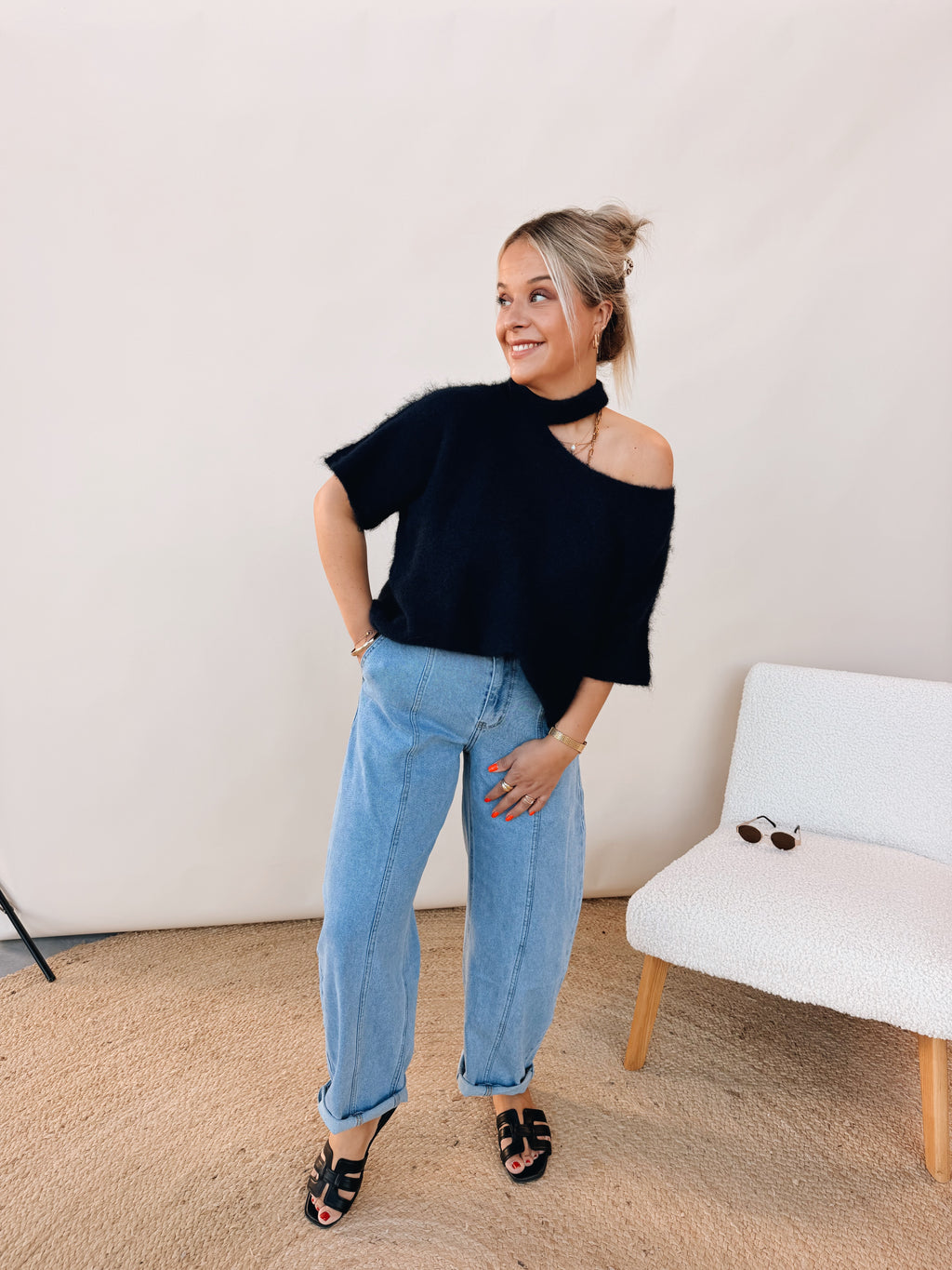 Kiana Barrel Jeans