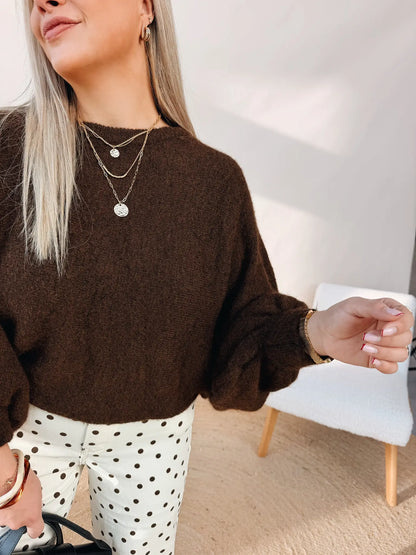 Rosanne Knit Choco