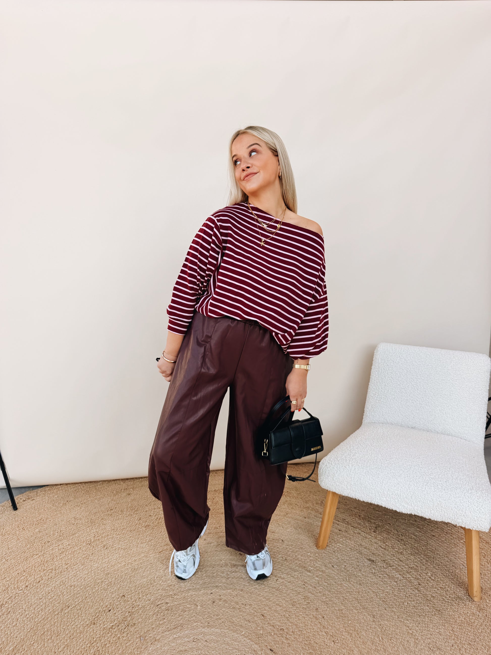 Aveline Bordeaux Pants