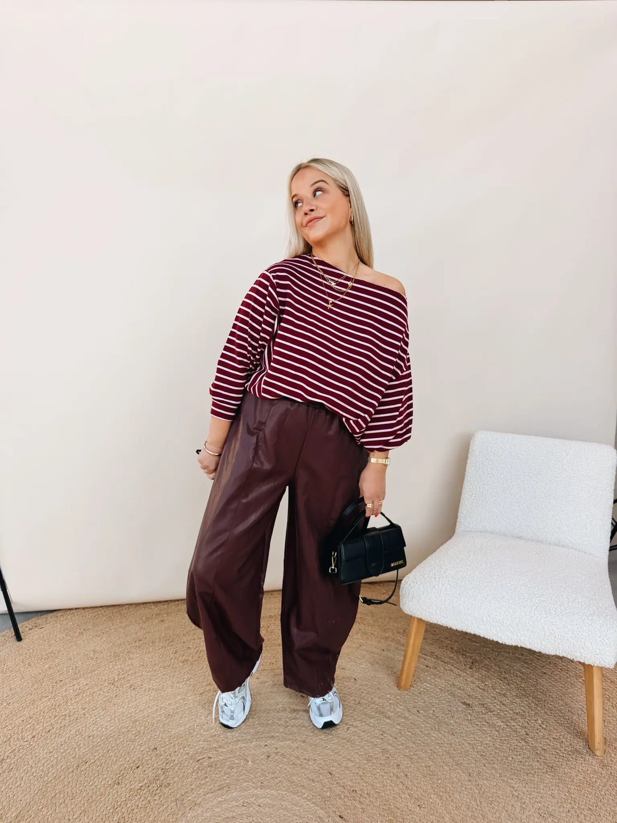 Aveline Bordeaux Pants