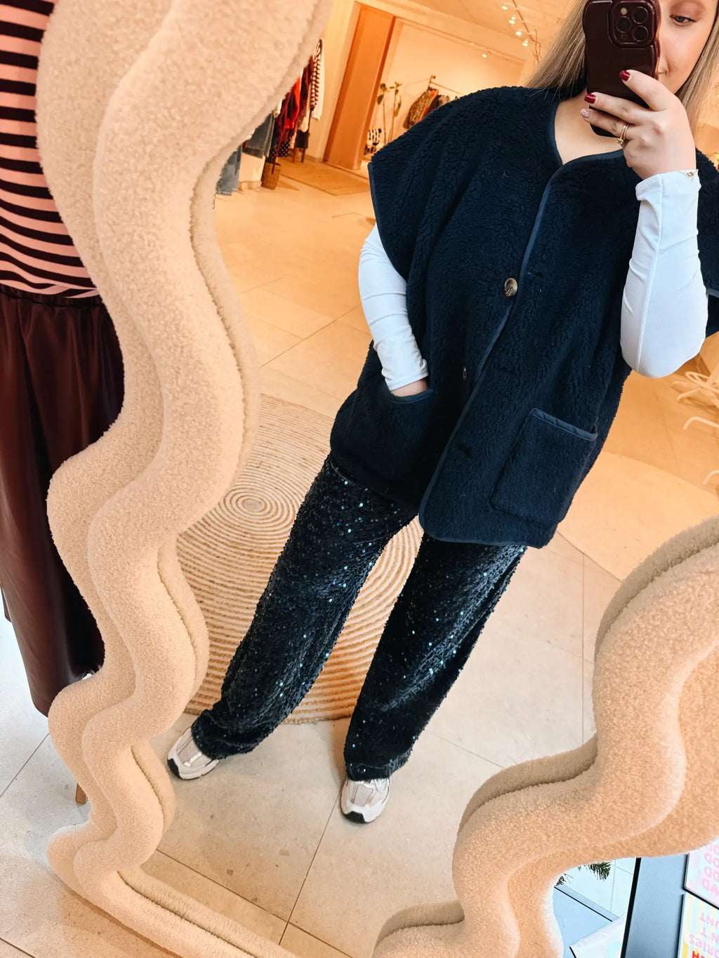 Manon Paillettes Pantalon