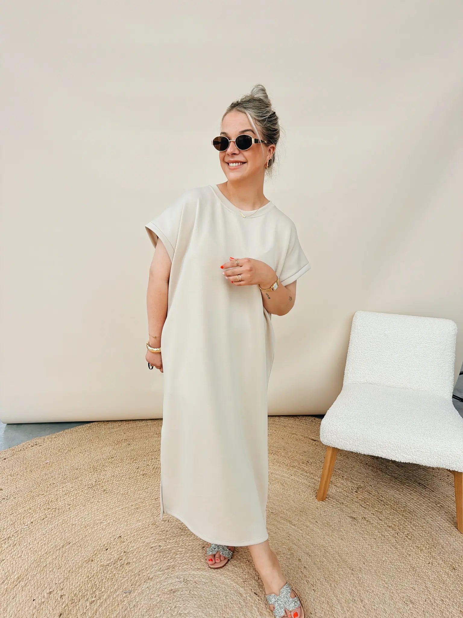 Juliette Jurk Beige