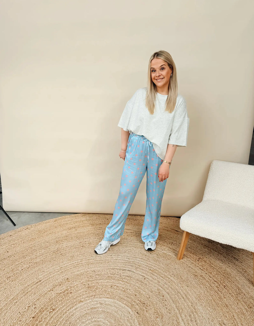 Féline Dot Pantalon