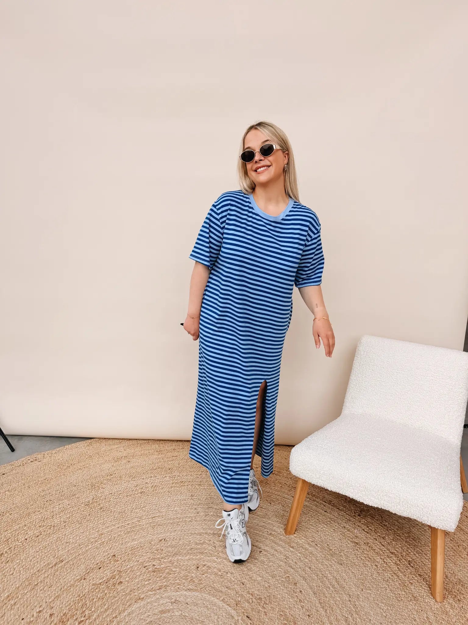 Mae Jurk Blauw