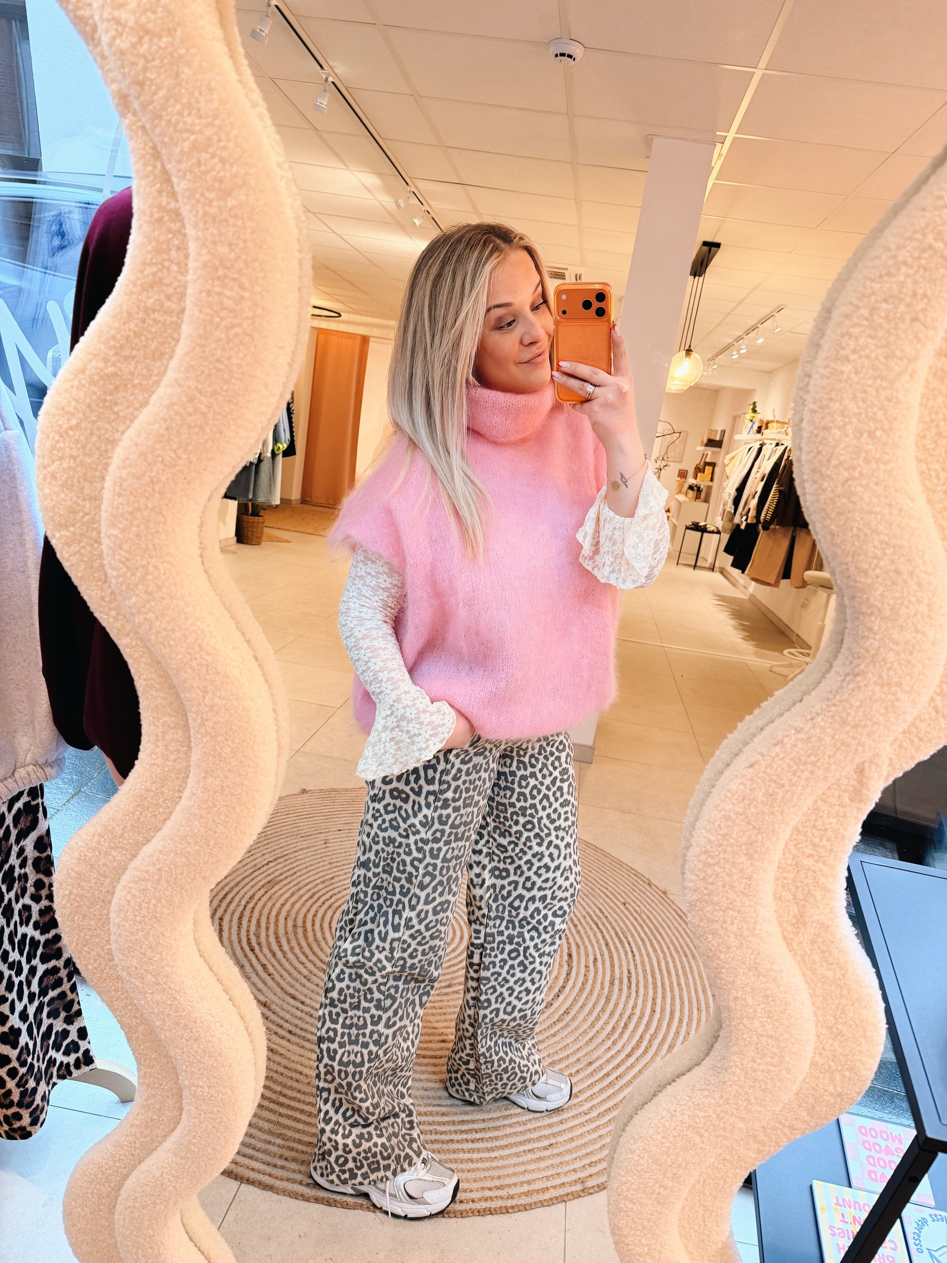 Danira Leopard Pantalon