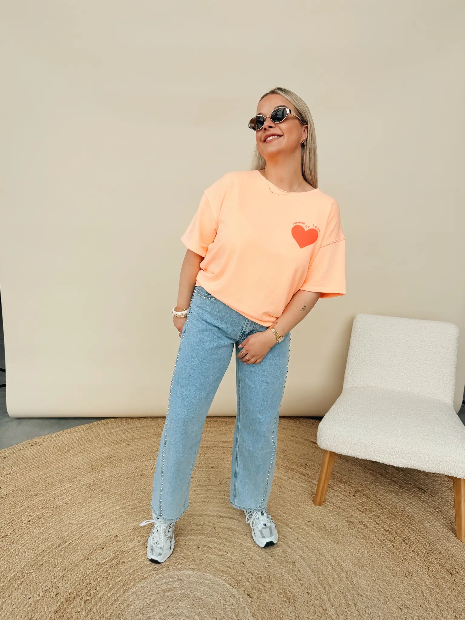 Shirt Summer Of Love Peach