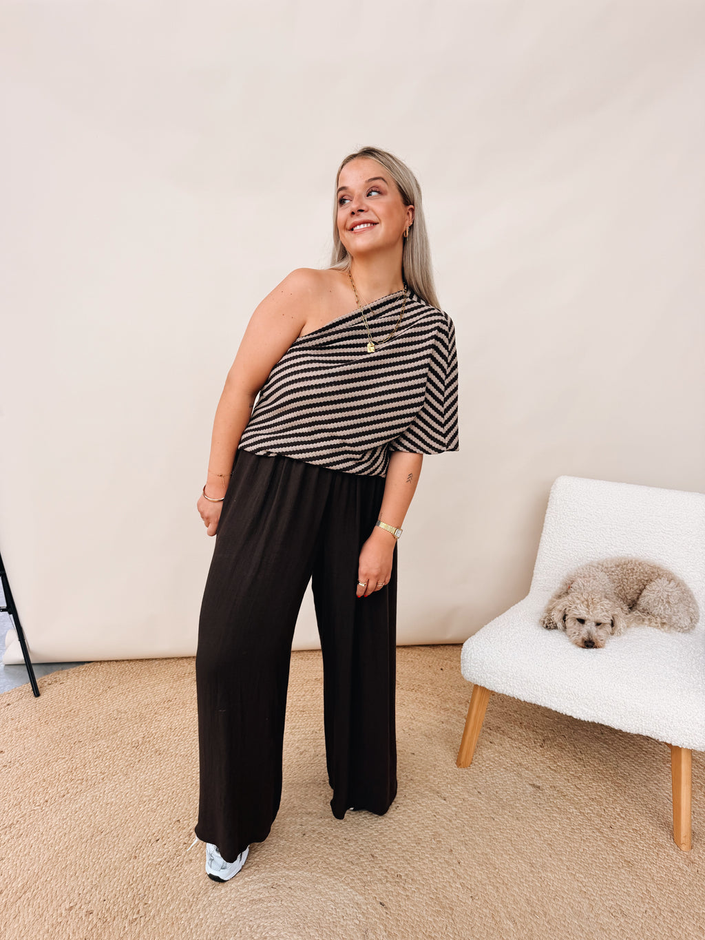 Simone Pantalon Choco