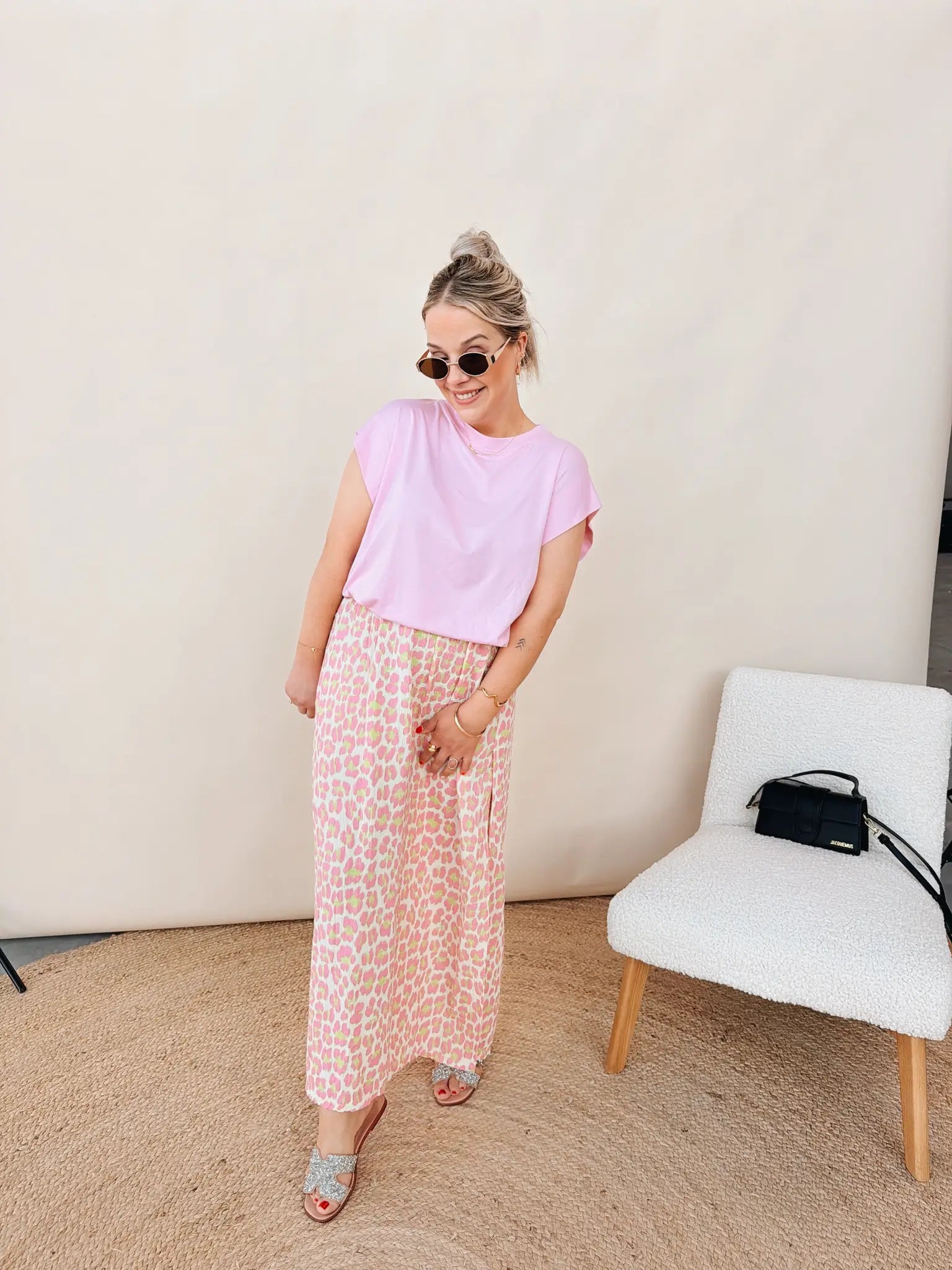Julienne Top Rose