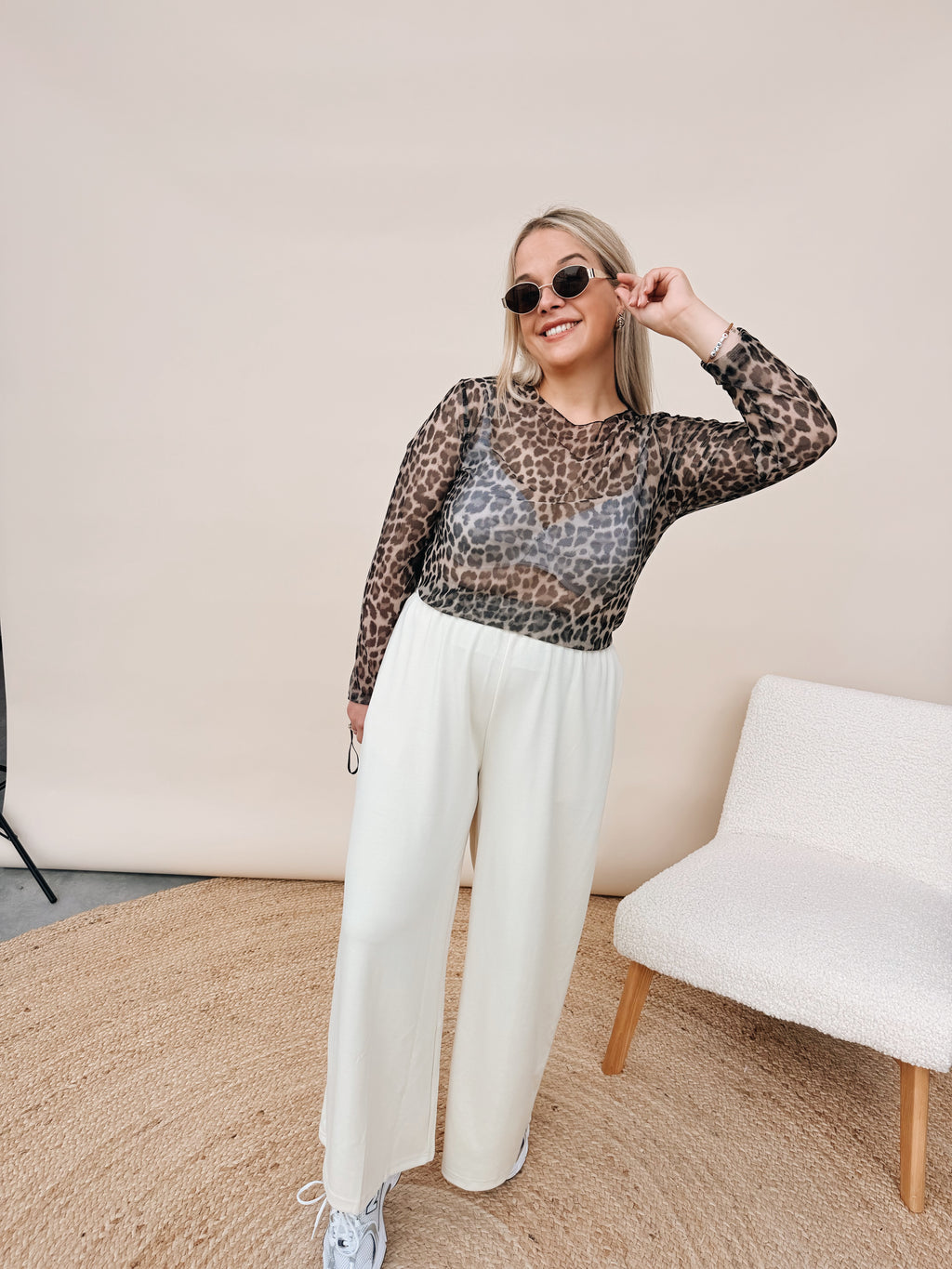 Saar Leopard Top