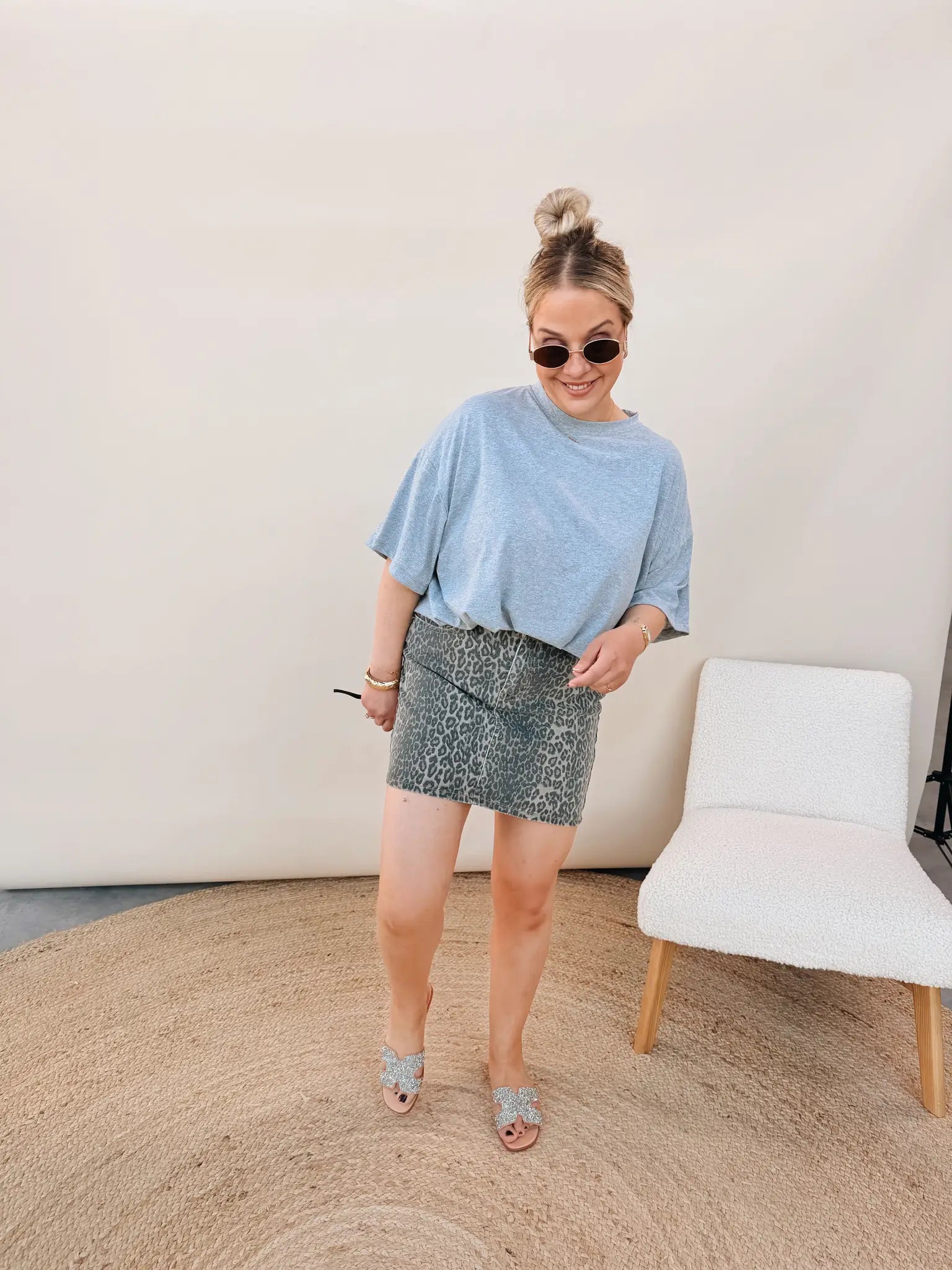 Lieke Shirt Lichtgrijs