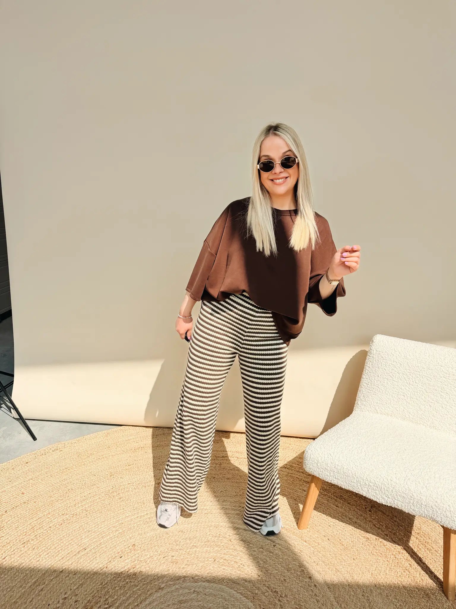 Leontien Shirt Chocolade