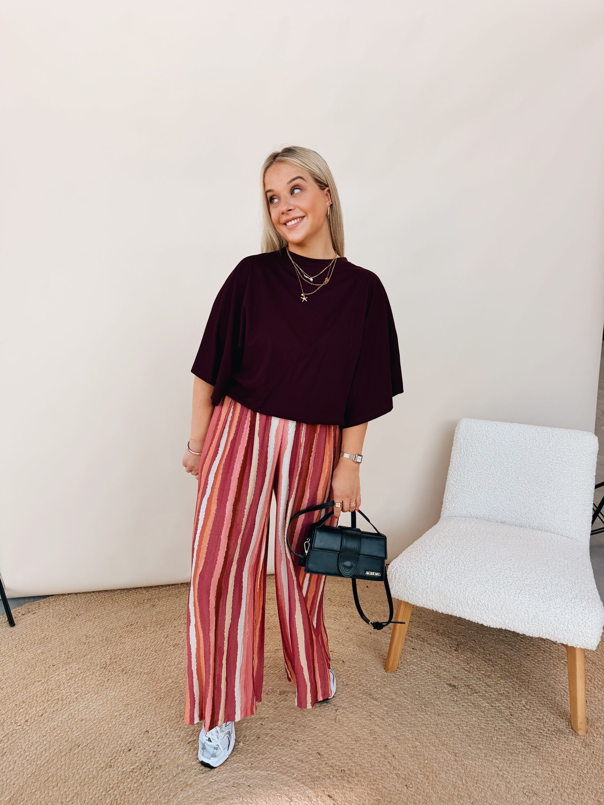 Siena Top Burgundy