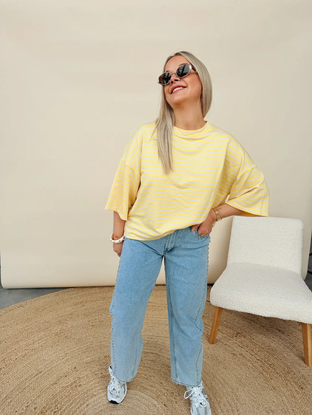 Shirt Soleil Geel