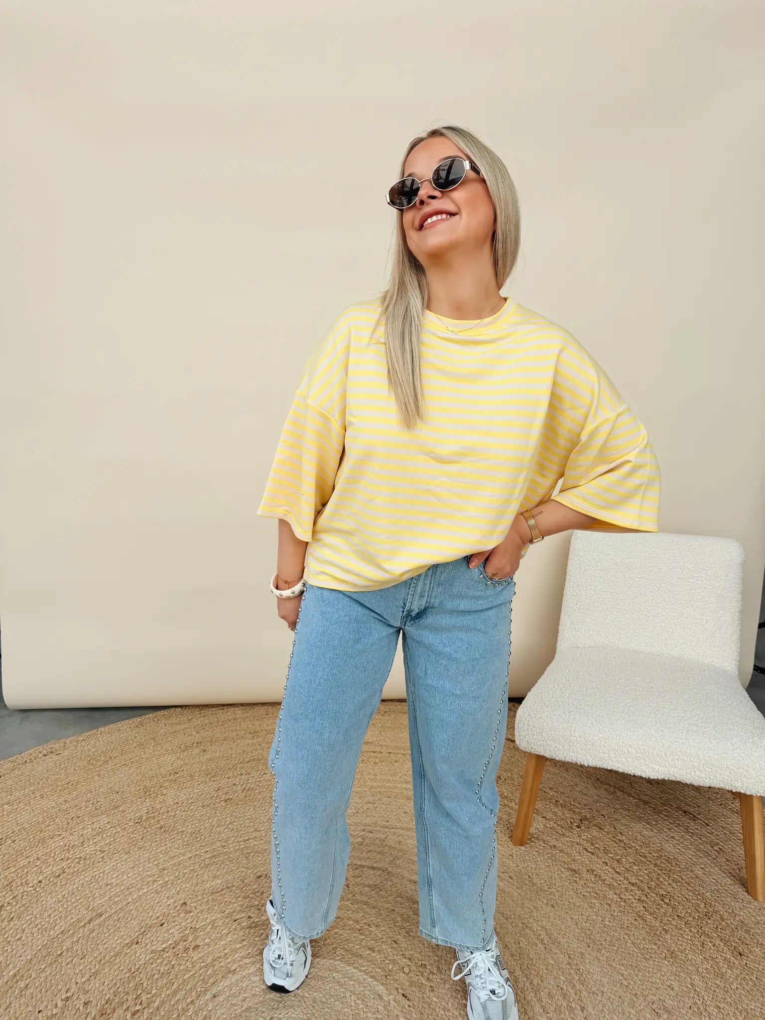 Shirt Soleil Geel