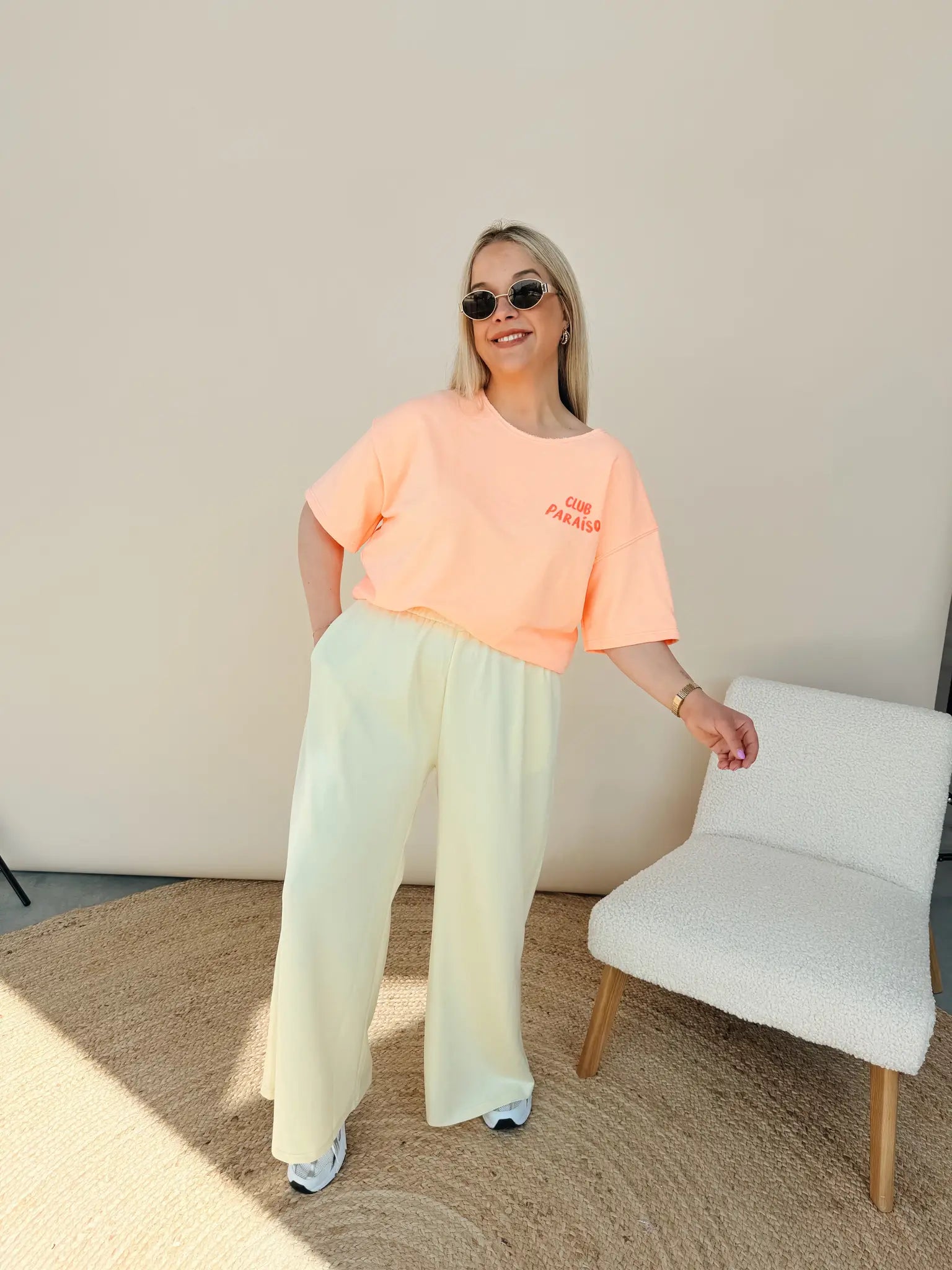 Shirt Paraiso Club Peach
