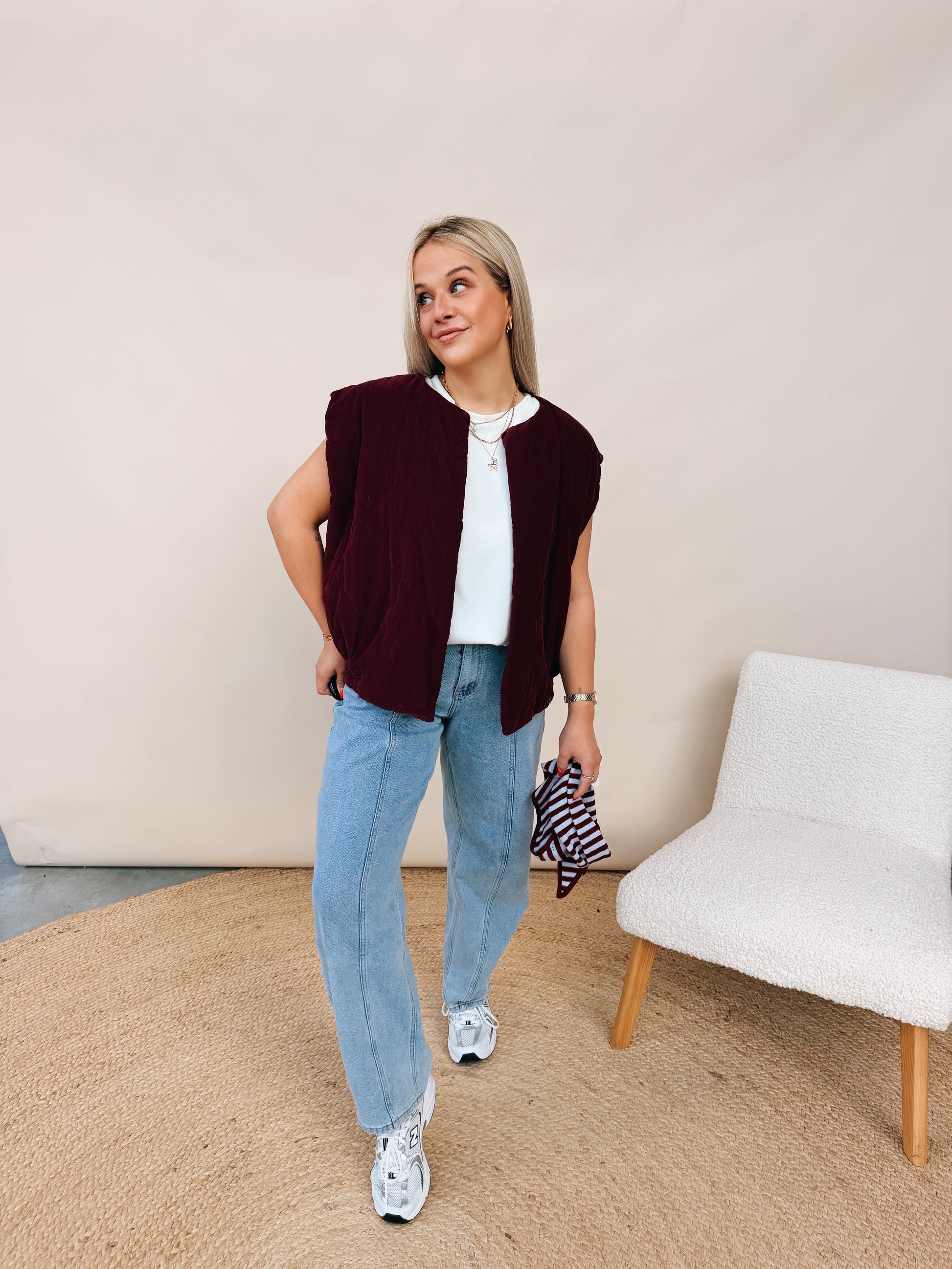 Iris Jacket Bordeaux