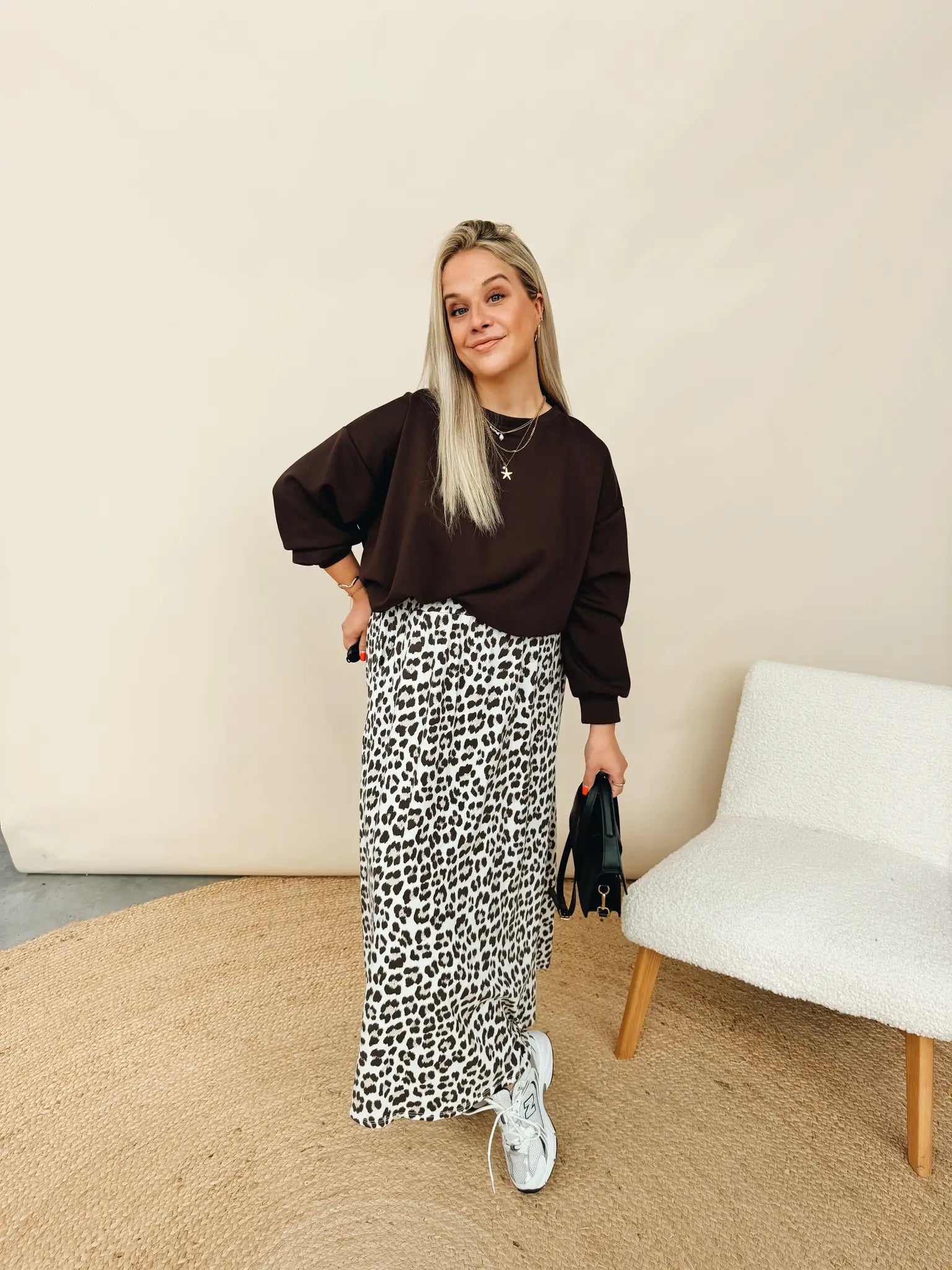 Merlinde Sweatshirt Choco