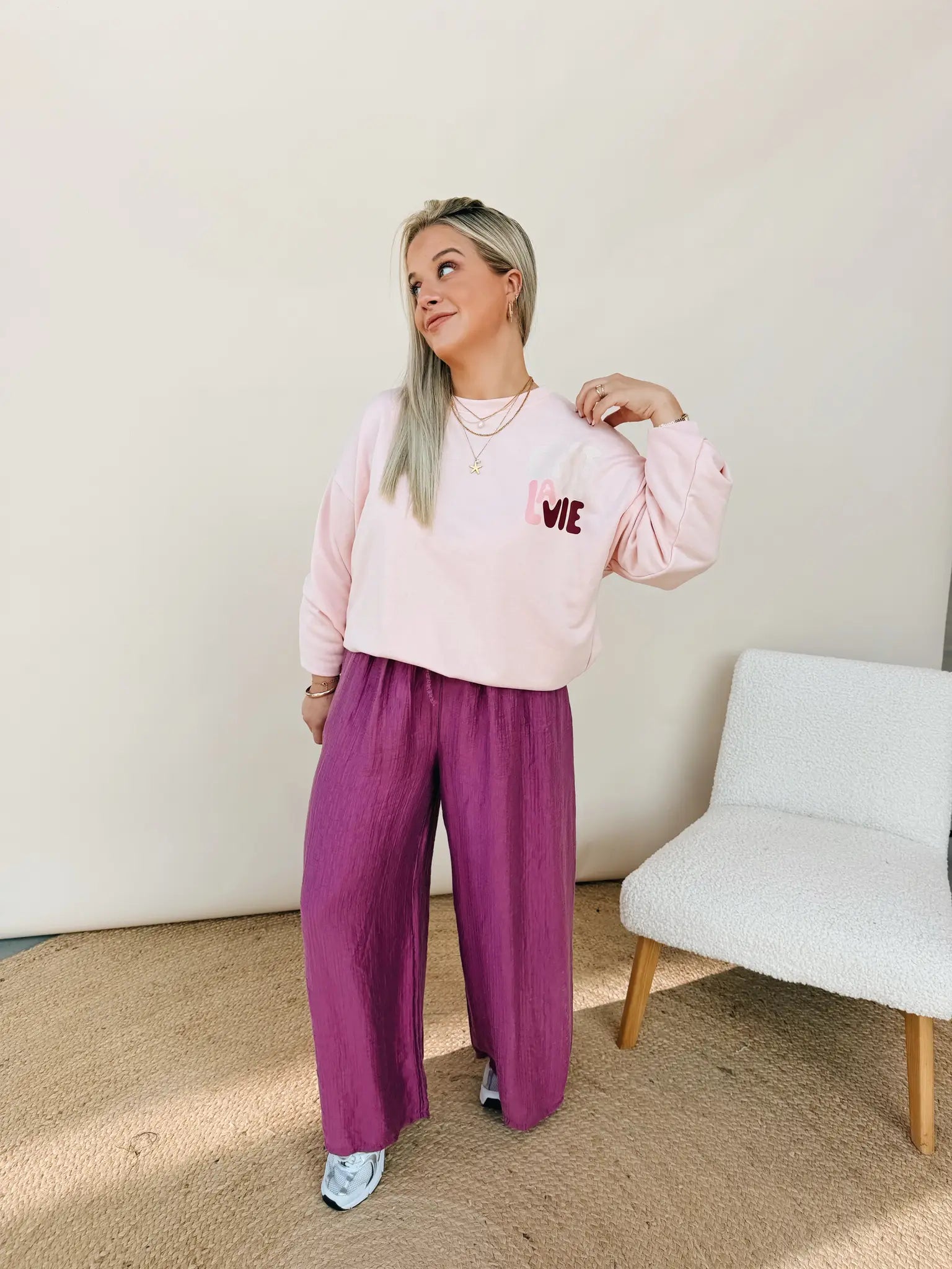 Sweatshirt C'Est La Vie Rose