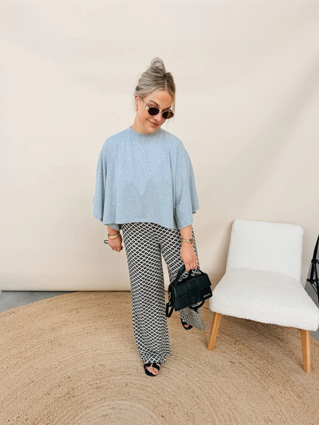 Lenza Top Grijs - PRE ORDER 3/7