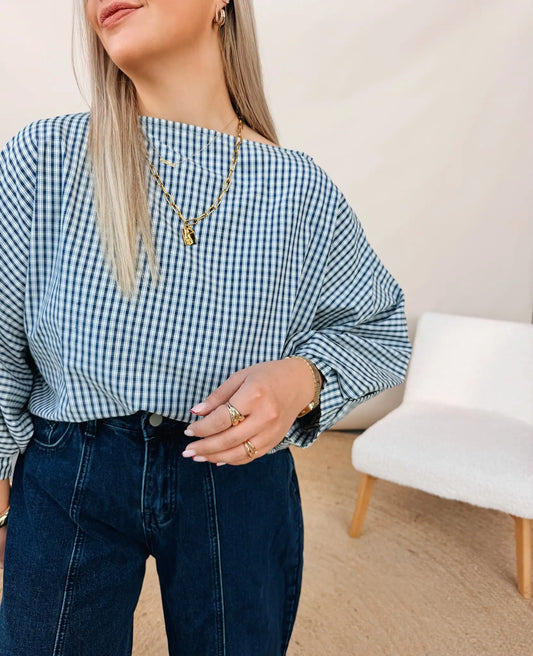 Laurelle Top Navy