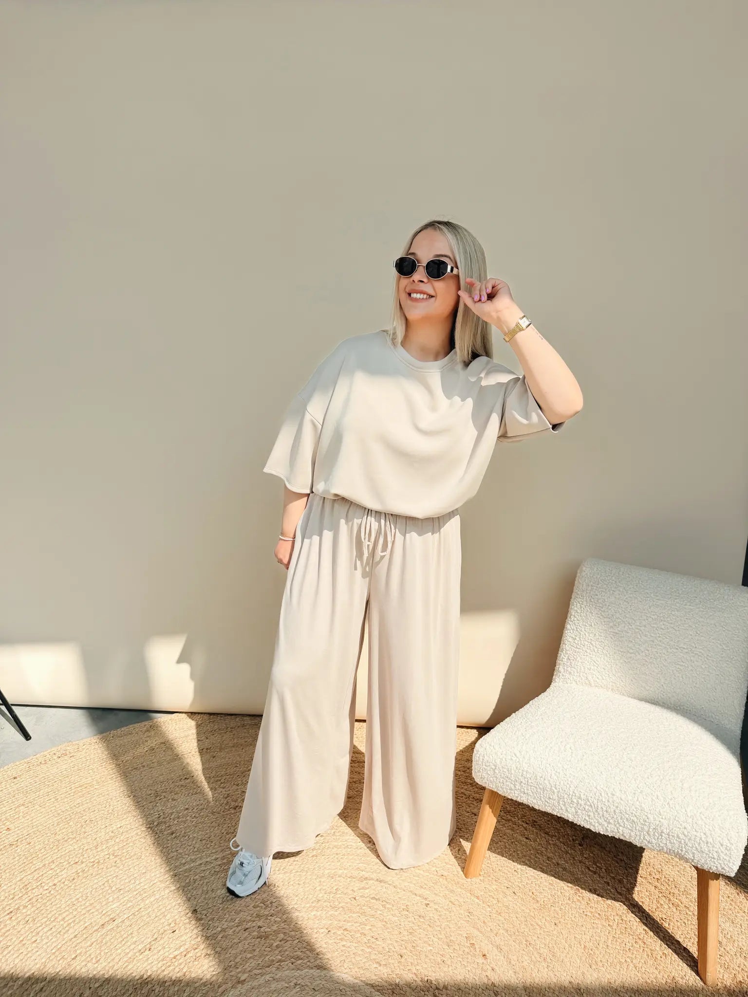 Leontien Shirt Beige