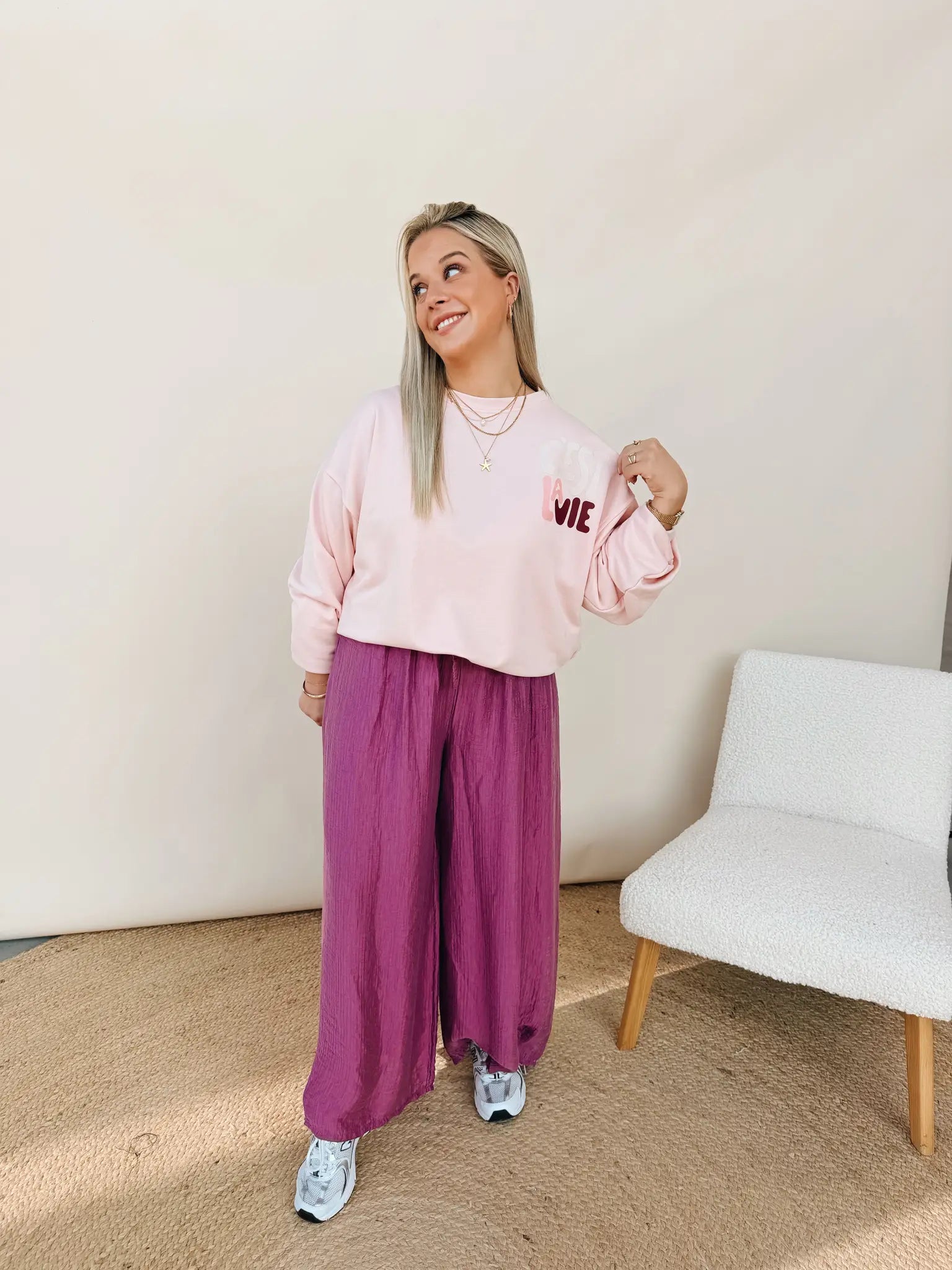Sweatshirt C'Est La Vie Rose