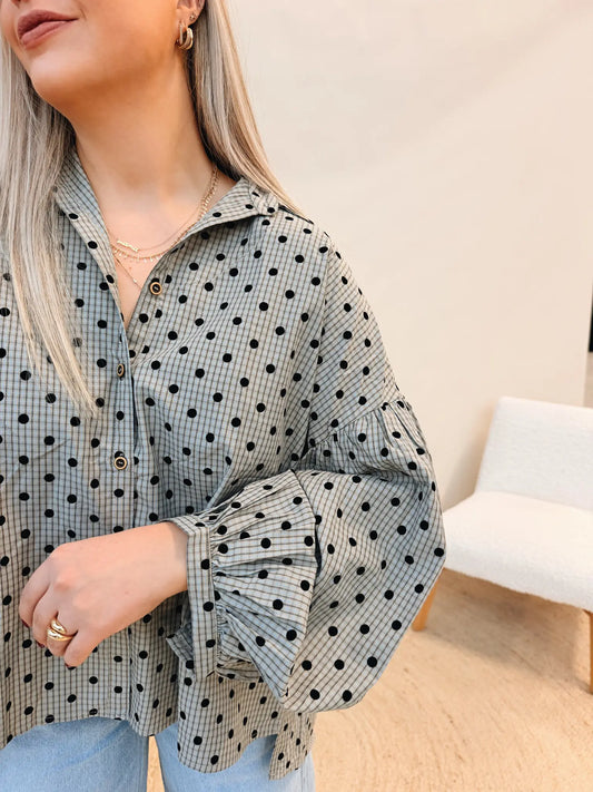 Ysé Dot Blouse