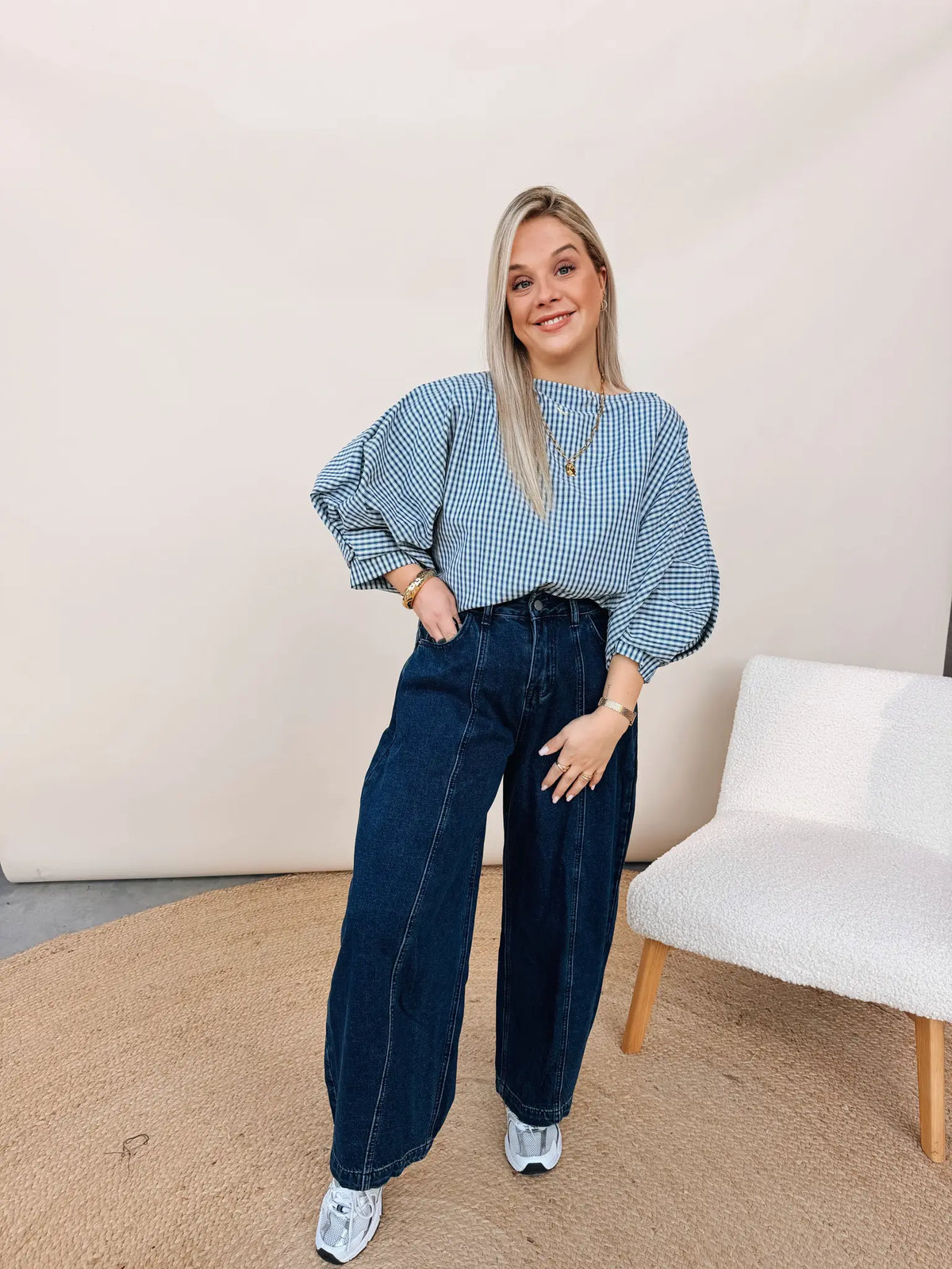 Laurelle Top Navy