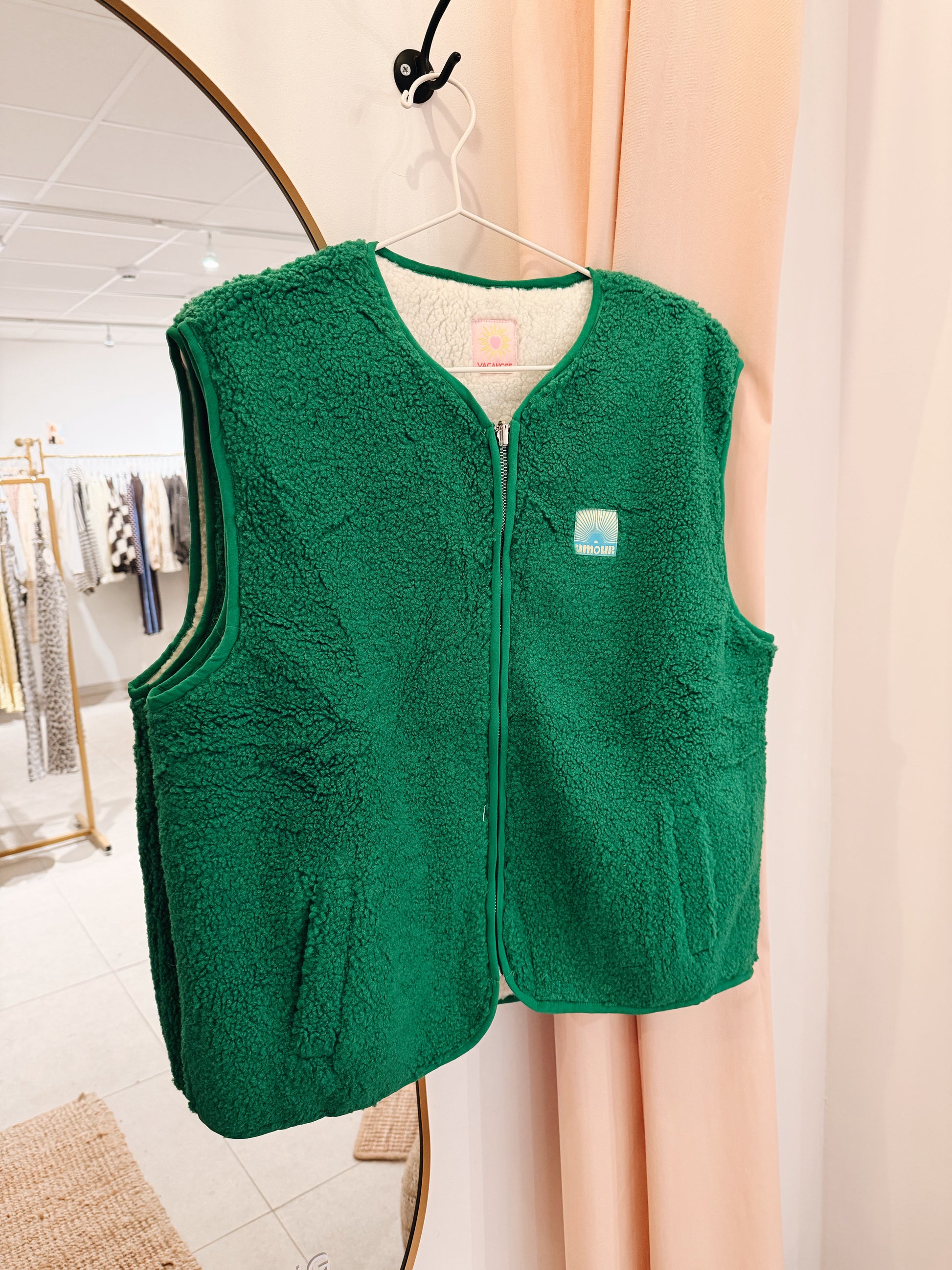 Lola Teddy Gilet Omkeerbaar