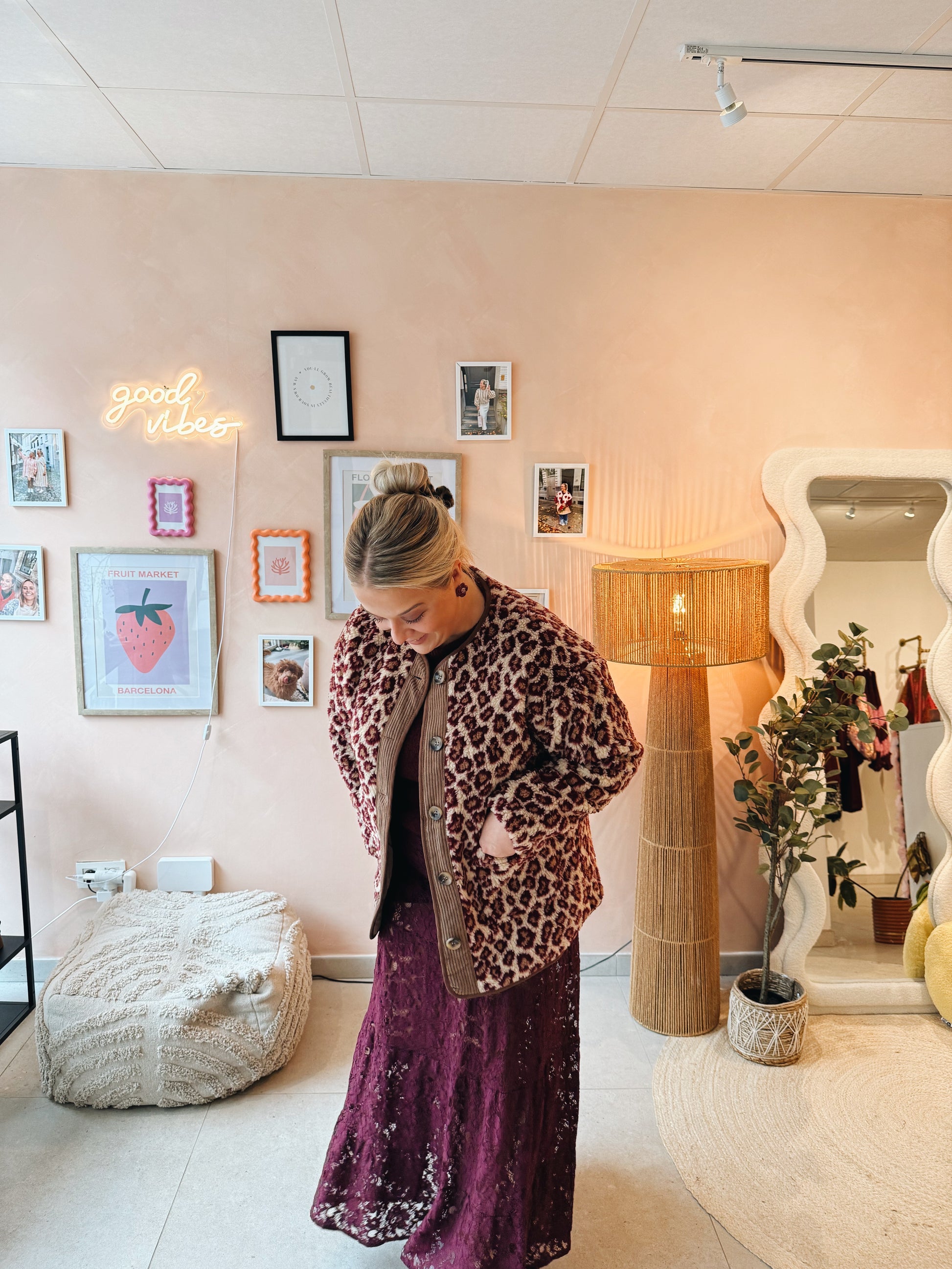 Lucille Leopard Jacket