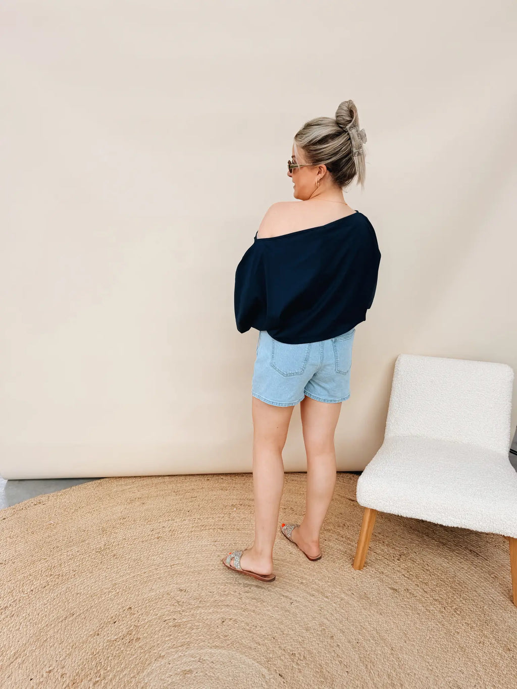 Thea Jeans Skort